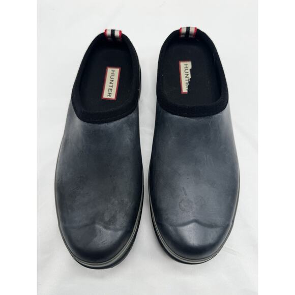 Hunter Womens Shoes Original Play Clog Casual Slip-On Closed-Toe Rubber Sz 7 - Picture 3 of 10